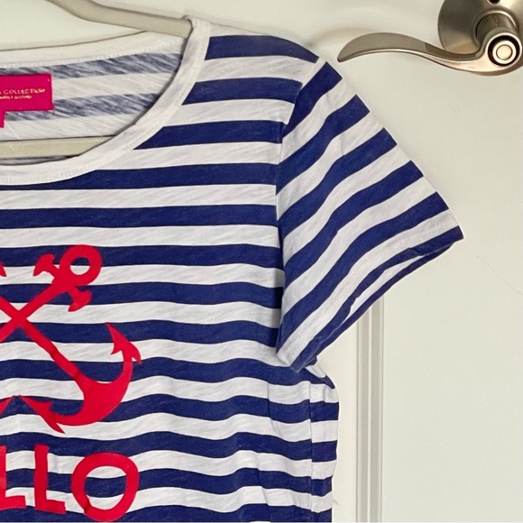 Macbeth Collection nautical striped hello sailor anchor Shirt 47478 - Picture 3 of 12